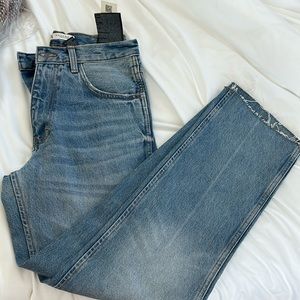 Zara straight jeans